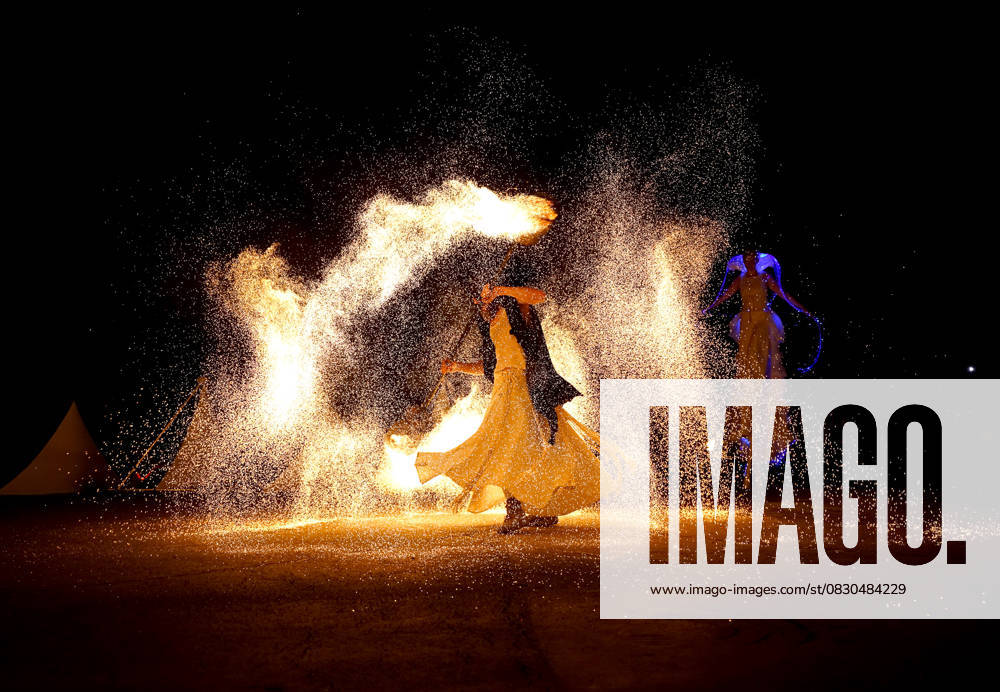 (250814) -- PRAGUE, Aug. 14, 2025 -- Artists perform on the opening day of the Letni Letna festival, an international festival of contemporary circus and theater, in Prague, the Czech Republic, on Aug. 13, 2025. The festival runs from Aug. 13 to 31 this year. (Photo by Xinhua) CZECH REPUBLIC-PRAGUE-CIRCUS FESTIVAL? DanaxKesnerova