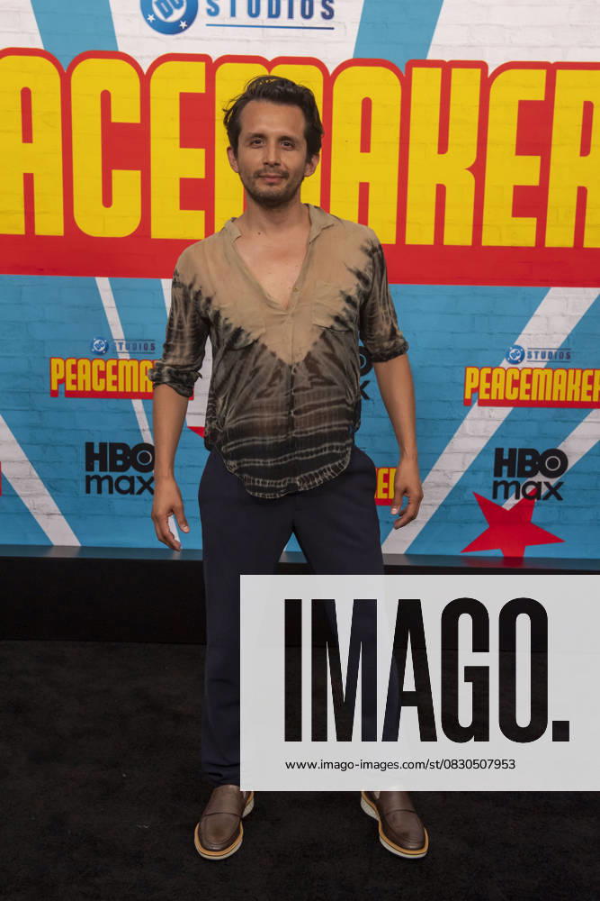 Juan Carlos Flores attends HBO s Peacemaker Season 2 Premiere at AMC Lincoln Square Theater. New York United States - ZUMAs197 20250813_aaa_s197_169