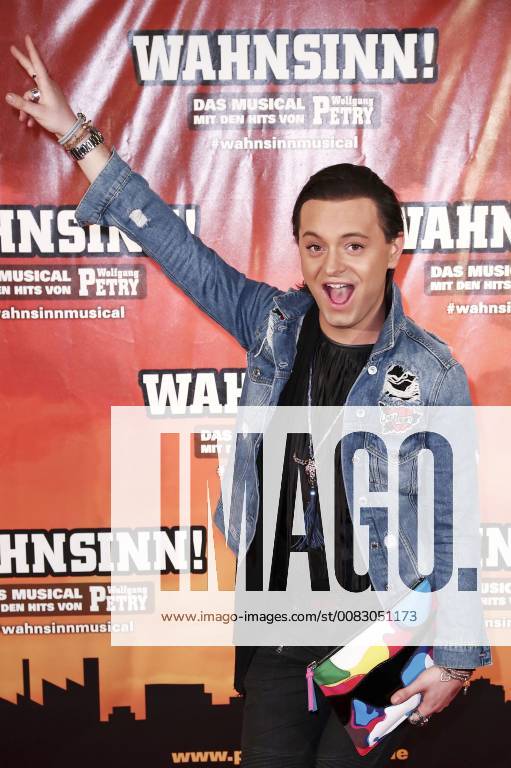 Julian F M Stoeckel at the premiere of the musical Madness in the Theater at Potsdamer Platz Berlin 02 05 2018 Foto:xJ.xQuinternx xFuturexImage