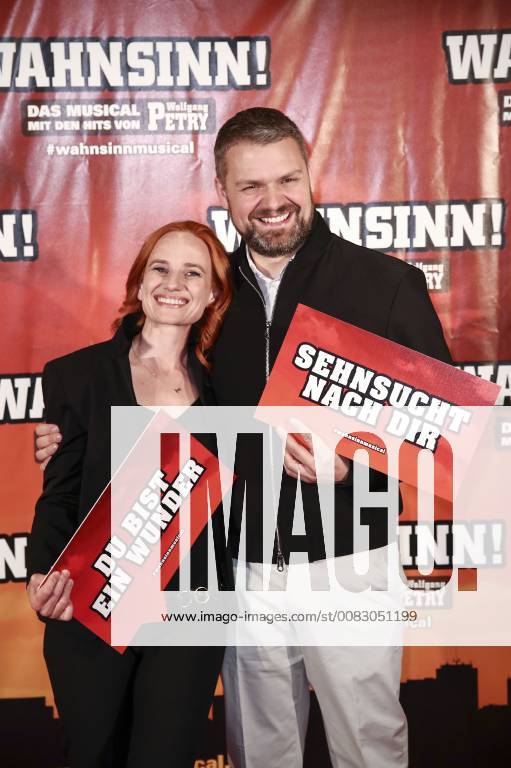 Vera Bolten and Enrico De Pieri at the premiere of the musical Madness in the Theater on Potsdamer Platz Berlin 02 05 2018 Foto:xJ.xQuinternx xFuturexImage