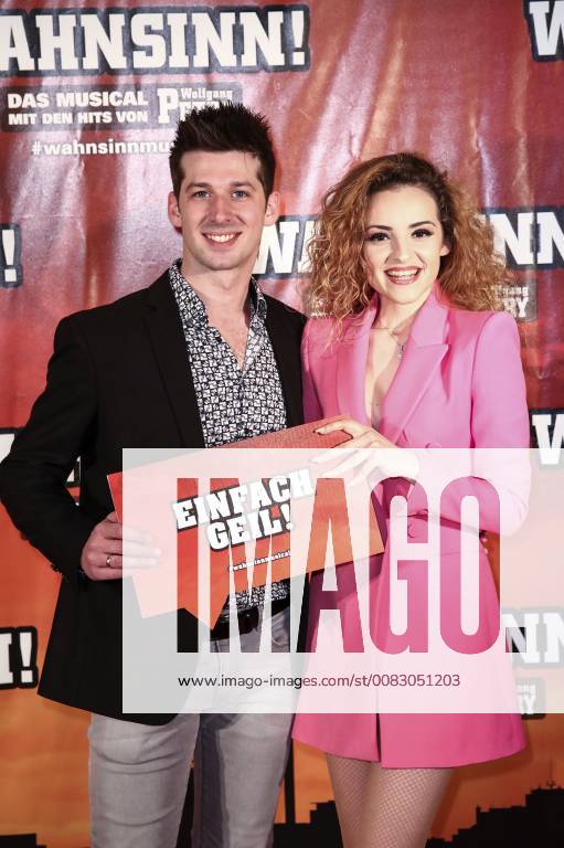 Thomas Hohler and Dorina Garuci at the premiere of the musical Madness in the Theater on Potsdamer Platz Berlin 02 05 2018 Foto:xJ.xQuinternx xFuturexImage