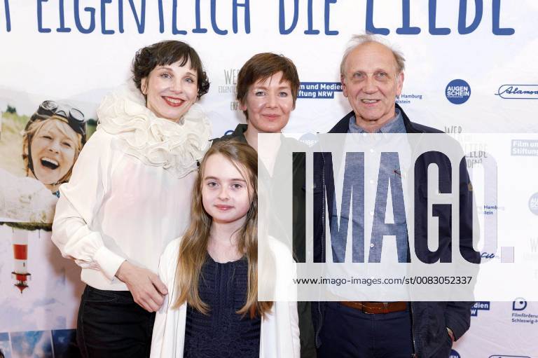 Meret Becker Annalee Ranft Kerstin Polte and Karl Kranzkowski at the premiere of the movie Who invented love in the Lichtburg Essen 02 05 2018 Foto:xC.xFuturexImage