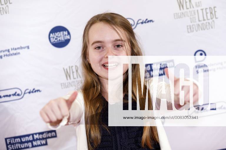 Annalee Ranft at the premiere of the movie Who actually invented love in the Lichtburg Essen 02 05 2018 Foto:xC.xFuturexImage