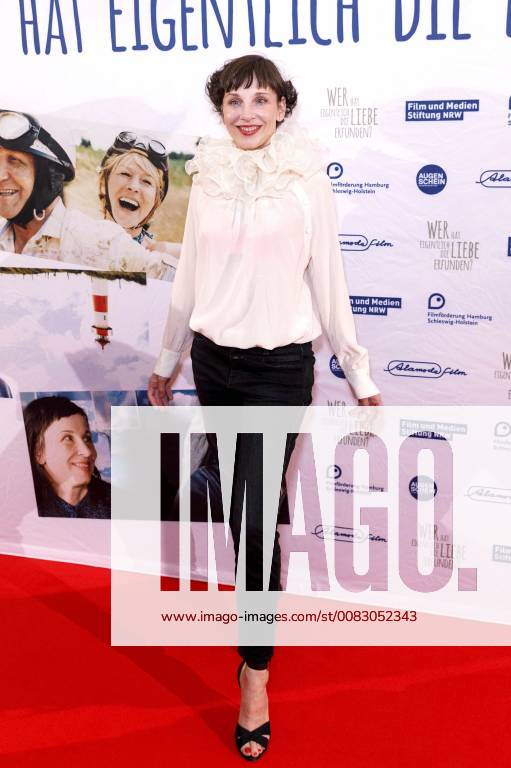 Meret Becker at the premiere of the movie Who actually invented love in the Lichtburg Essen 02 05 2018 Foto:xC.xFuturexImage