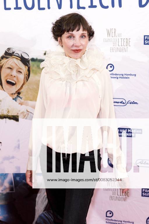 Meret Becker at the premiere of the movie Who actually invented love in the Lichtburg Essen 02 05 2018 Foto:xC.xFuturexImage