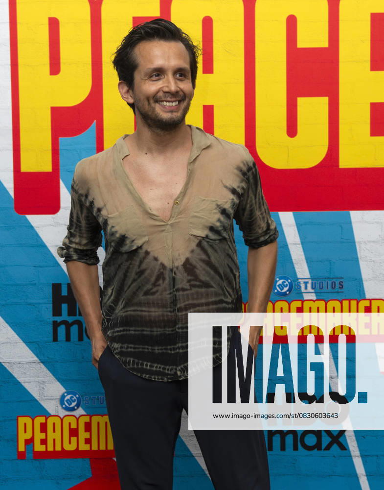 Juan Carlos Flores attends the HBO Max Original Series of Peacemaker Season 2. Held at AMC Lincoln Square in New York. Zuma Press. August 13, 2025. New York United States - ZUMAp281 20250814_zea_p281_067