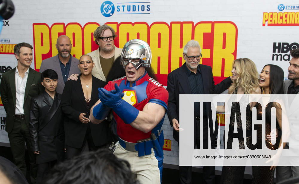 John Cena attends the HBO Max Original Series of Peacemaker Season 2. Held at AMC Lincoln Square in New York. Zuma Press. August 13, 2025. New York United States - ZUMAp281 20250814_zea_p281_068