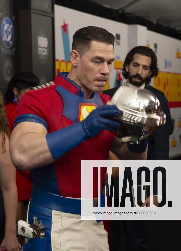 John Cena attends the HBO Max Original Series of Peacemaker Season 2. Held at AMC Lincoln Square in New York. Zuma Press. August 13, 2025. New York United States - ZUMAp281 20250814_zea_p281_070
