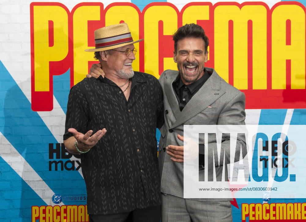 Michael Rooker and Frank Grillo attend the HBO Max Original Series of Peacemaker Season 2. Held at AMC Lincoln Square in New York. Zuma Press. August 13, 2025. New York United States - ZUMAp281 20250814_zea_p281_096
