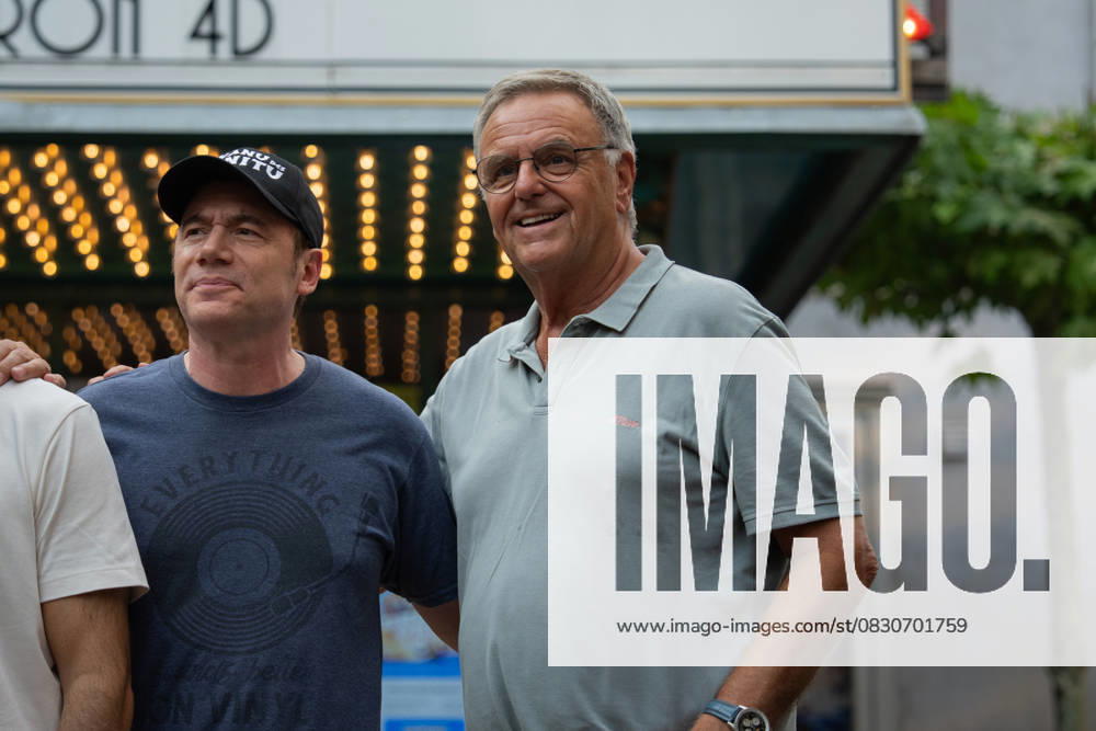 Cinema premiere, Manitous Canoe, Michael Bully Herbig, Rick Kavanian, Christian Tramitz, film premiere, Europa Park, Voltron 4D, red carpet, film launch, comedy, western parody, Bullyparade, actor, director, screenwriter, press event, summer vacatio