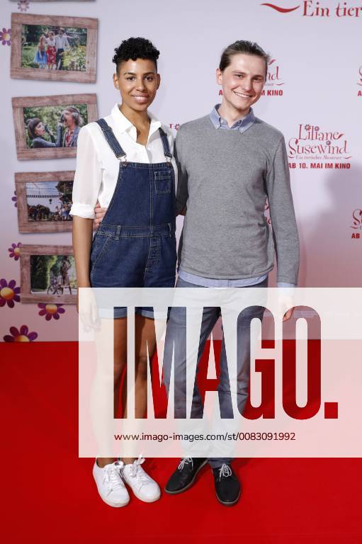 Pia Leokadia and Emil Schwarz at the premiere of the movie Liliane Susewind An animal adventure in the Cinedom Cologne 06 05 2018 Foto:xC.xFuturexImage