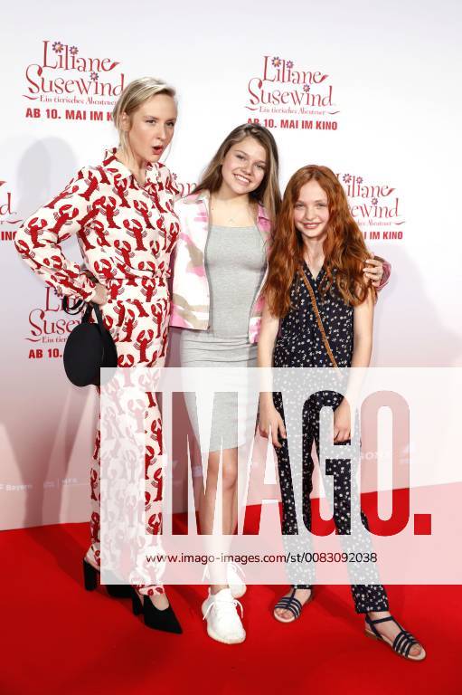 Leslie Clio Faye Montana and Malu Leicher at the premiere of the movie Liliane Susewind An animal adventure in the Cinedom Cologne 06 05 2018 Foto:xC.xFuturexImage
