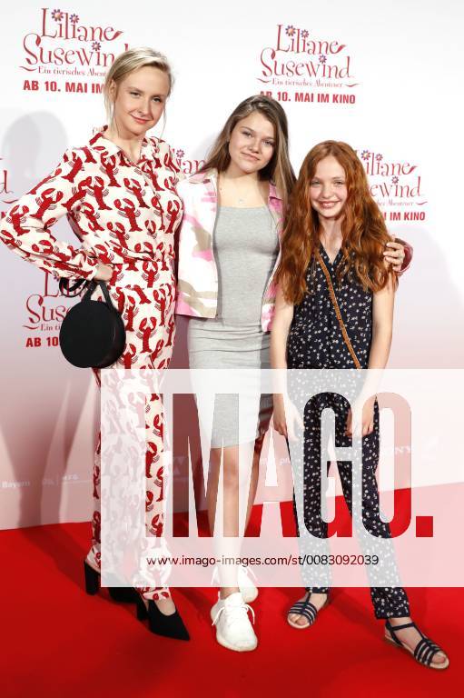 Leslie Clio Faye Montana and Malu Leicher at the premiere of the movie Liliane Susewind An animal adventure in the Cinedom Cologne 06 05 2018 Foto:xC.xFuturexImage