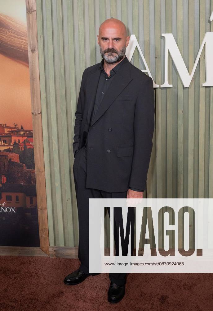 Fabio Salerno attends premiere by HULU of The twisted tail of Amanda Knox at Historical Society in New York, NY on August 19, 2025 Bronx USA - ZUMAr339 20250819_znp_r339_015