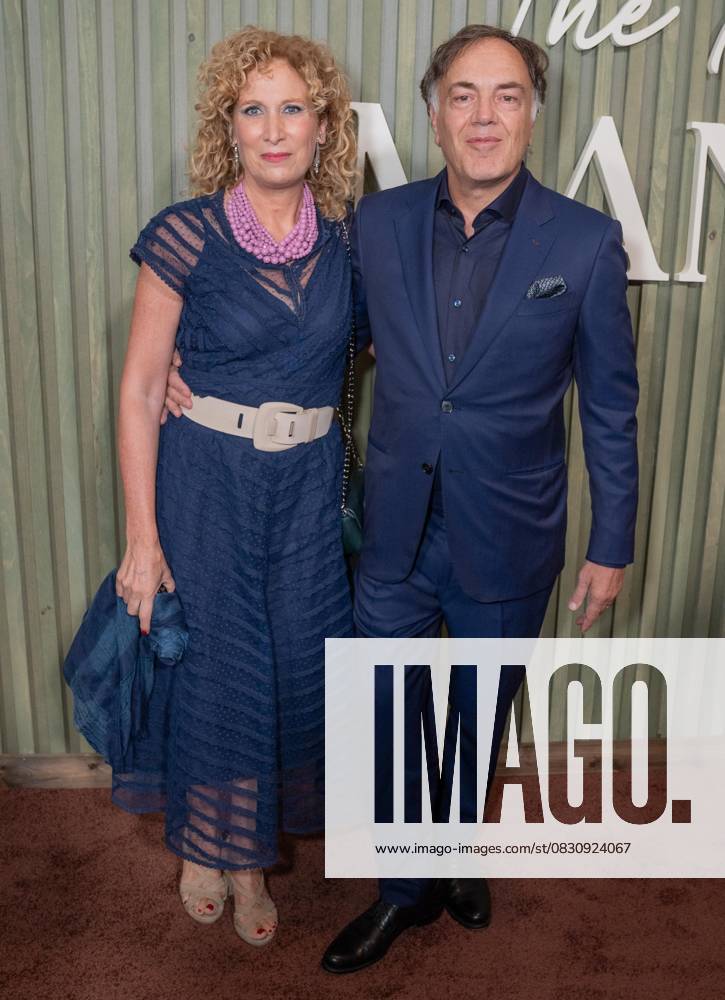 Francesco Acquaroll (R) attends premiere by HULU of The twisted tail of Amanda Knox at Historical Society in New York, NY on August 19, 2025 Bronx USA - ZUMAr339 20250819_znp_r339_019