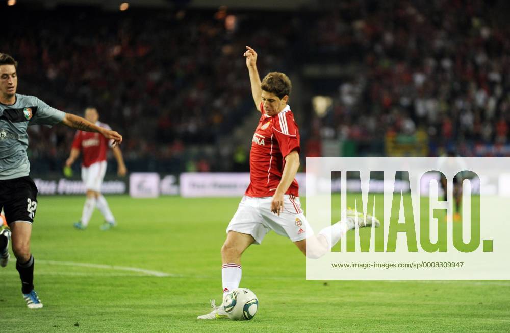 Champions League Qualification - Wisla Krakow - PFC Litex Lovech - Tor von MAOR MELIKSON - 20110803LUK021 o0 Fussball