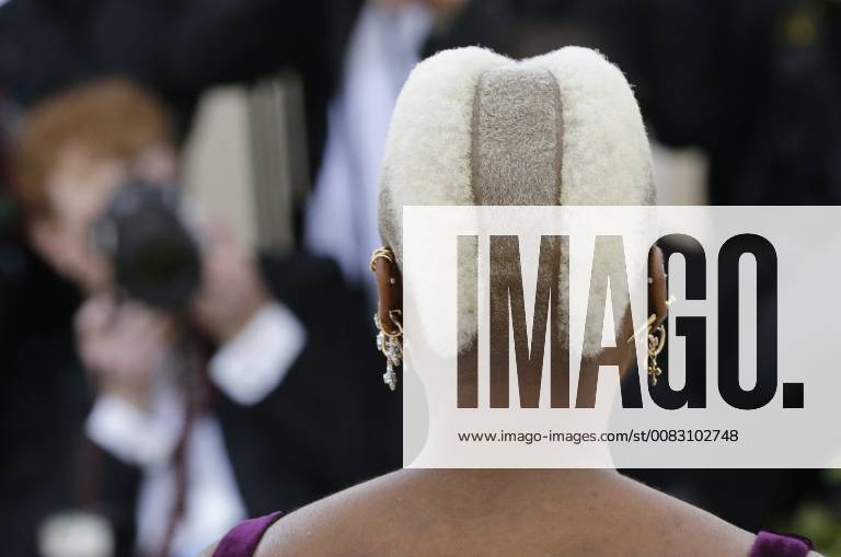 Cynthia Erivo arrives on the red carpet at The Metropolitan Museum of Art s Costume Institute Benefit Heavenly Bodies: Fashion and the Catholic Imagination at Metropolitan Museum of Art in New York City on May 7, 2018. NYP20180507826 JOHNxANGELILLO