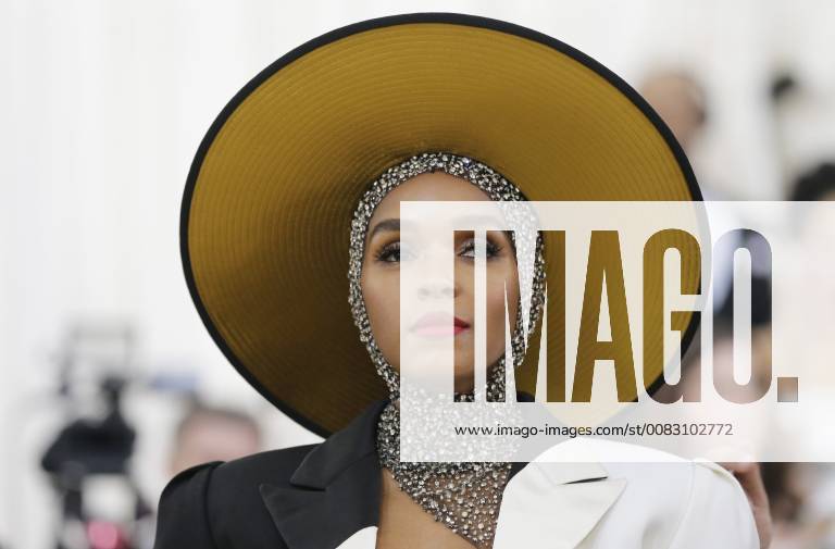 Janelle Monae arrives on the red carpet at The Metropolitan Museum of Art s Costume Institute Benefit Heavenly Bodies: Fashion and the Catholic Imagination at Metropolitan Museum of Art in New York City on May 7, 2018. NYP20180507757 JOHNxANGELILLO
