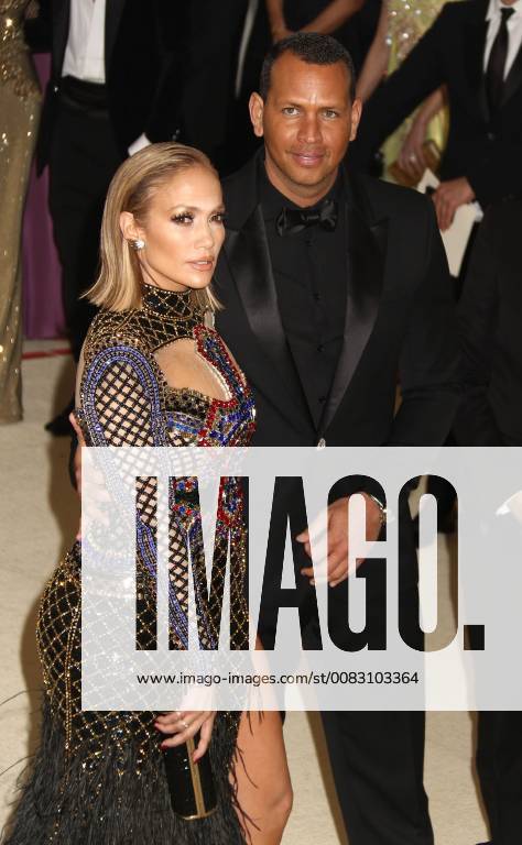 New York City, New York, U.S. - JENNIFER LOPEZ and ALEX RODRIGUEZ attend the Costume Institute Benefit celebrating the opening of Heavenly Bodies: Fashion and the Catholic Imagination exhibit held at at The Metropolitan Museum of Art. New York City U.S. - ZUMAk03_ 20180507_zaf_k03_571