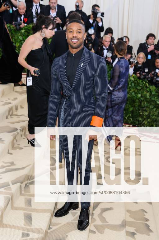 New York, NY, U.S. - 07 May 2018 - New York, New York - Michael B Jordan. 2018 Metropolitan Museum of Art Costume Institute Gala: Heavenly Bodies: Fashion and the Catholic Imagination. Photo Credit: Christopher Smith AdMedia New York U.S. - ZUMAa123 20180507_zaa_a123_162