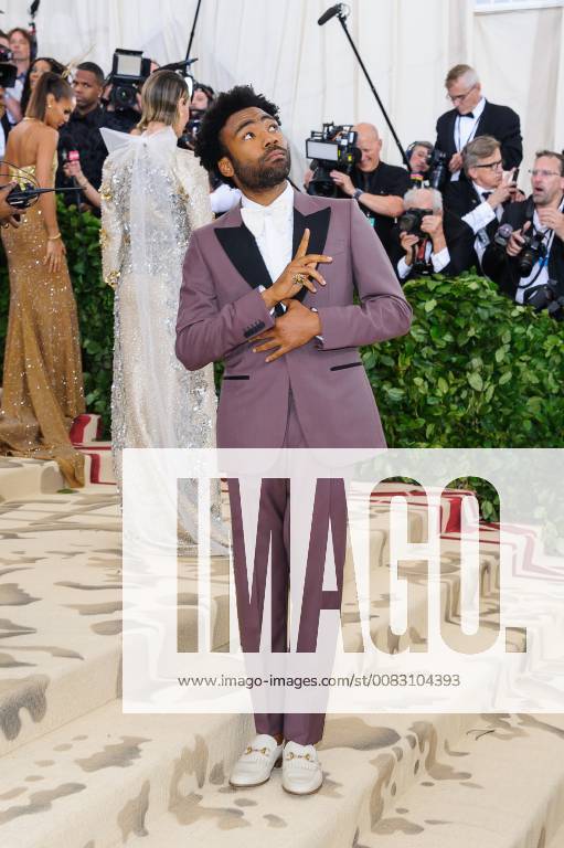 New York, NY, U.S. - 07 May 2018 - New York, New York - Donald Glover. 2018 Metropolitan Museum of Art Costume Institute Gala: Heavenly Bodies: Fashion and the Catholic Imagination. Photo Credit: Christopher Smith AdMedia New York U.S. - ZUMAa123 20180507_zaa_a123_156