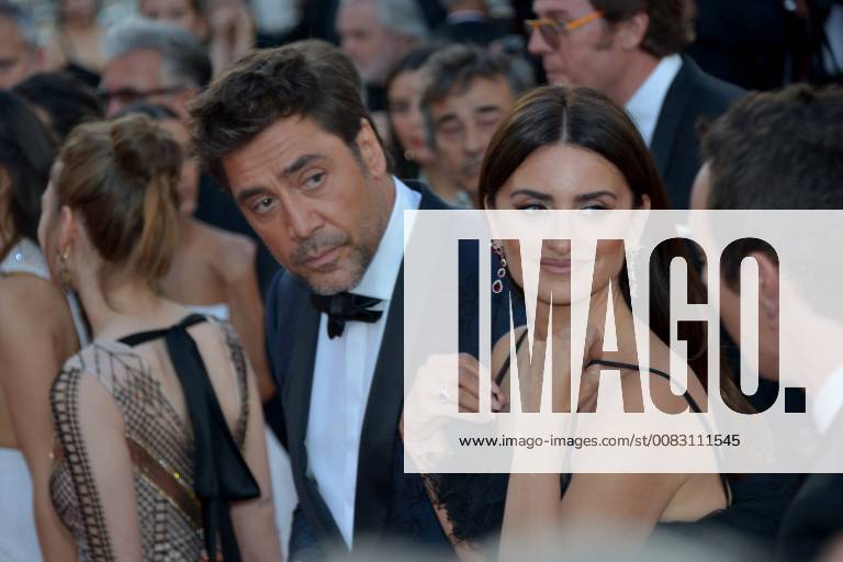 71st Cannes Film Festival 2018, Red Carpet Everybody Knows and opening ceremony. Pictured: Penelope Cruz Javier Bardem.