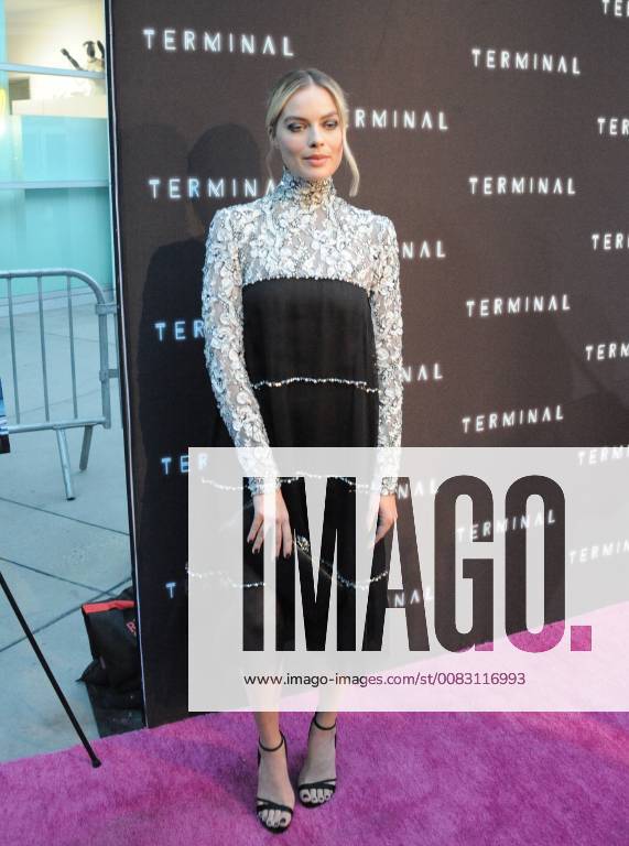Hollywood, California, U.S. - Margot Robbie attends The Los Angeles Premiere of TERMINAL held at the Arclight Theater in Hollywood, California on May 8, 2018. 2018 Hollywood U.S. - ZUMAl86_ 20180508_zaf_l86_060