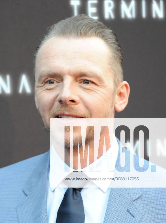 Hollywood, California, U.S. - Simon Pegg attends The Los Angeles Premiere of TERMINAL held at the Arclight Theater in Hollywood, California on May 8, 2018. 2018 Hollywood U.S. - ZUMAl86_ 20180508_zaf_l86_027