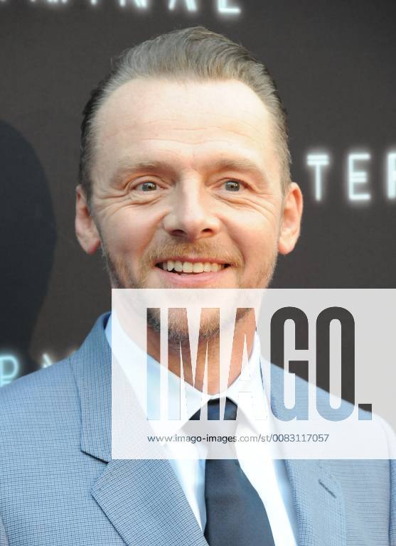 Hollywood, California, U.S. - Simon Pegg attends The Los Angeles Premiere of TERMINAL held at the Arclight Theater in Hollywood, California on May 8, 2018. 2018 Hollywood U.S. - ZUMAl86_ 20180508_zaf_l86_029