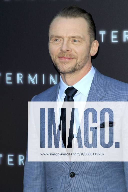 Simon Pegg at the premiere of the movie Terminal in the ArcLight Cinemas Los Angeles 08 05 2018 Foto:xD.xBedrosianx xFuturexImage