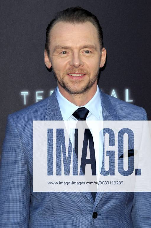 Simon Pegg at the premiere of the movie Terminal in the ArcLight Cinemas Los Angeles 08 05 2018 Foto:xD.xBedrosianx xFuturexImage