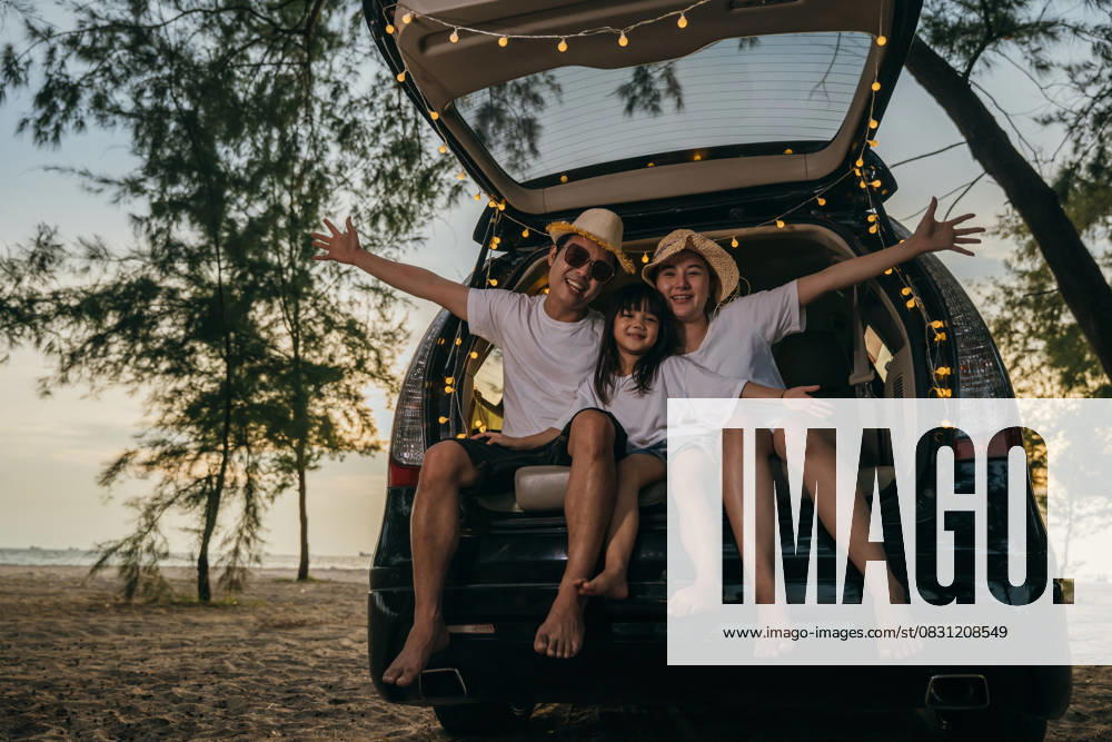 Asian family sitting back car to beach at sunset feeling funny in holidays and relaxation together. Dad, mom and daughter happy weekend travel enjoy at beach. summer vacation travel camping Asian family sitting back car to beach at sunset feeling funny in holidays and relaxation together. Dad, mom and daughter happy weekend travel enjoy at beach. summer vacation travel camping road trip, model released, , 63750580.jpg RECORD DATE NOT STATED