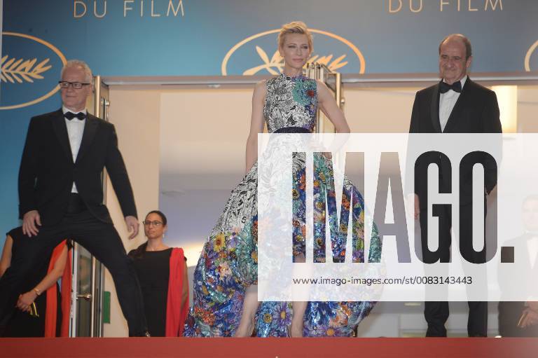 71eme Festival International du Film de Cannes. Montée des marches du film Cold War . 71th International Cannes Film Festival. Red Carpet of Cold War movie. 226344 2018-05-10 Cannes France Blanchett, Cate; Lescure, Pierre; Frémaux, Thierry