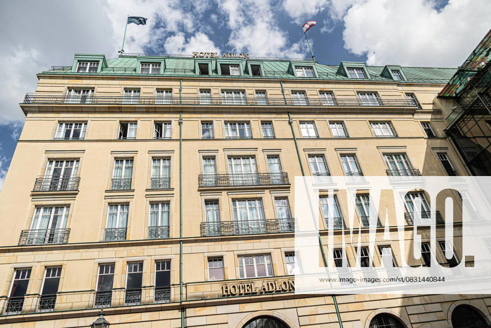 Daily Life In Berlin The outside view of the Adlon Hotel is seen in Berlin, Germany, on August 20, 2025. Berlin Germany