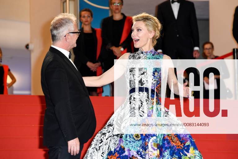 71eme Festival International du Film de Cannes. Montée des marches du film Cold War . 71th International Cannes Film Festival. Red Carpet of Cold War movie. 226346 2018-05-10 Cannes France Blanchett, Cate; Frémaux, Thierry