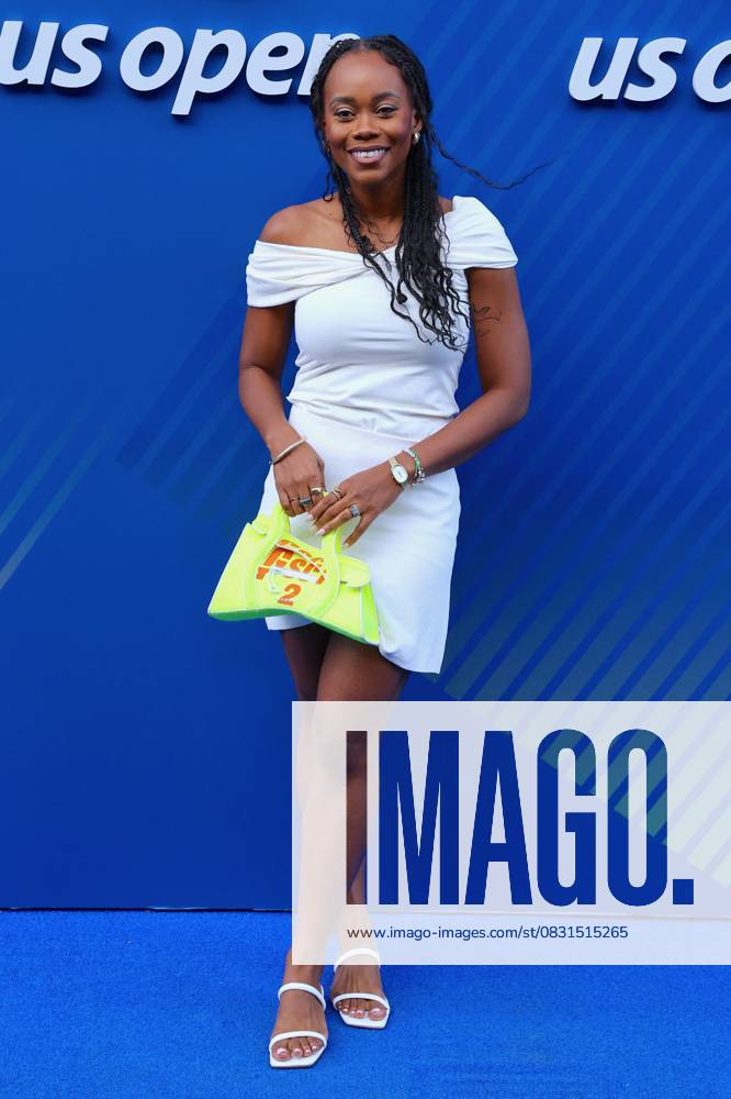 Celebs at the US Open 2025 - Arrival Melissa Koby arrives at the US Open, USTA Billie Jean King National Tennis Center in New York on August 25, 2025. Photo by Charles Guerin ABACAPRESS.COM New York City NY United Arab Emirates