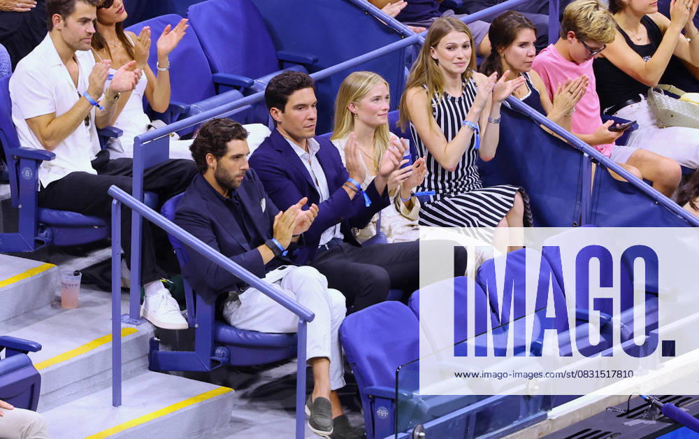 US Open - Celebs In The Stands Will Reeve and friends attend the US Open and the Venus Williams game at the USTA Billie Jean King National Tennis Center in New York on August 25, 2025. Photo by Dylan Travis ABACAPRESS.COM New York City NY United States
