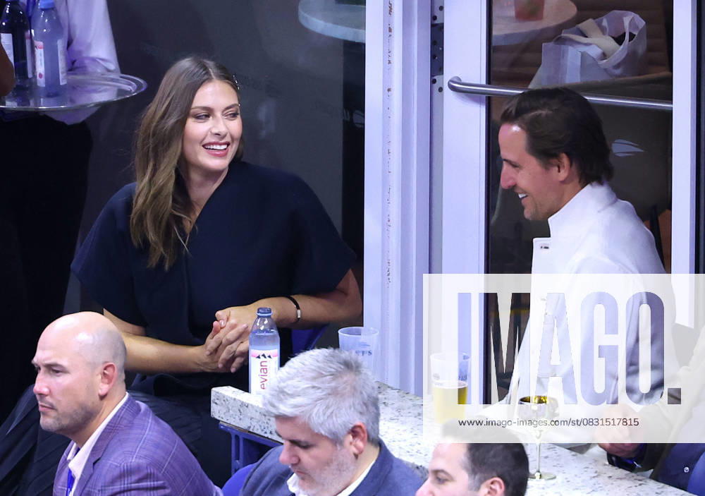 US Open - Celebs In The Stands Maria Sharapova and Alexander Gilkes attend the US Open and the Venus Williams game at the USTA Billie Jean King National Tennis Center in New York on August 25, 2025. Photo by Dylan Travis ABACAPRESS.COM New York City NY United States