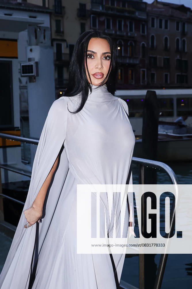 Venice, 82nd Venice International Film Festival - Day 2 - Kim Kardashian arrives at the Diane von Furstenberg Award ceremony at the Goldoni Theatre