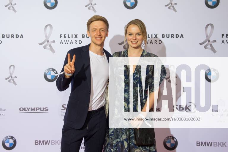 Berlin GER Berlin Felix Burda Award Hotel Adlon Kempinski Timur Bartels and friend Larissa Sophie Roemer 13 05 2018 Felix Burda Award 2018