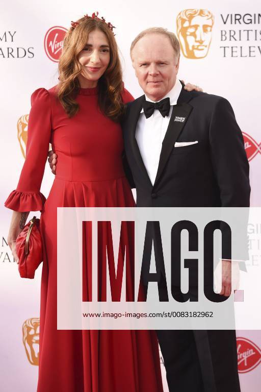 Jason Watkins with wife Clara Francis attending the British Academy Television Awards 2018 at the Royal Festival Hall London 13 05 2018 Jason Watkins with wife Clara Francis Foto:xS.xFuturexImage