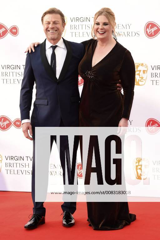 Sean Bean with wife Ashley Moore attending the British Academy Television Awards 2018 at the Royal Festival Hall London 13 05 2018 Sean Bean Ashley Moore Foto:xS.xFuturexImage
