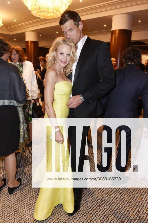 Sonja Kiefer with friend Cedric Schwarz at the presentation of the Felix Burda Award 2018 at the Hotel Adlon Kempinski Berlin 13 05 2018 Foto:xF.xFuturexImage