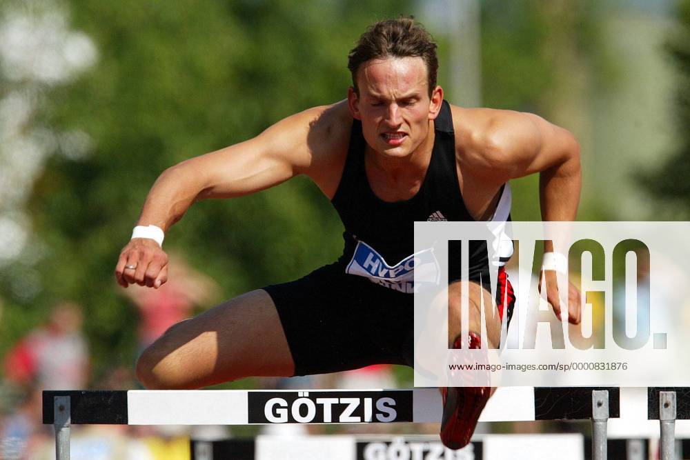 Mike Maczey (Deutschland) Leichtathletik Herren Internationales Mehrkampfmeeting 2003, Mehrkampf-Meeting, Zehnkampf, Einzelbild Götzis Dynamik,