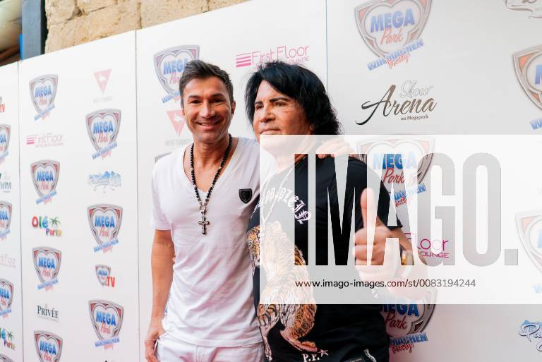 Lucas Cordalis Costa Cordalis Megapark Season Opening 2018 at the Playa de Palma El Arenal Balearic Islands Spain Platja de Palma