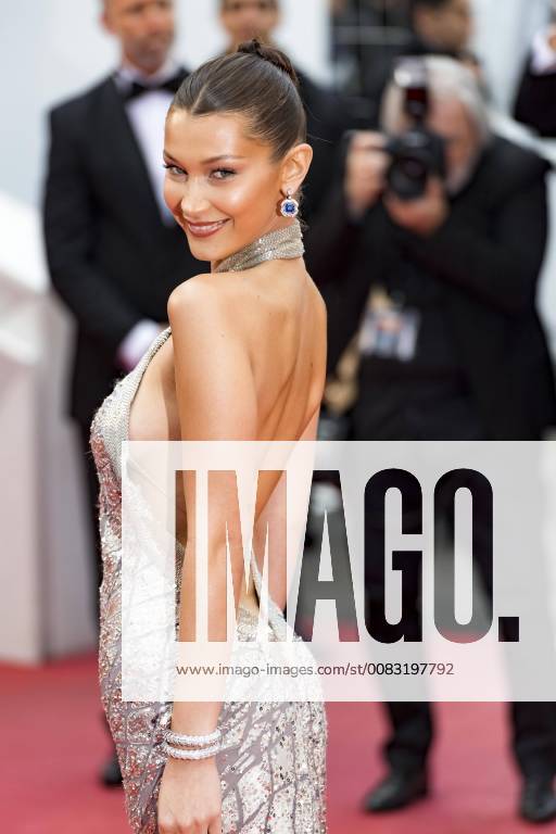 Bella Hadid CINEMA : 71 eme Festival de Cannes - Tapis rouge du film Blackkklansman - 14 05 2018 NorbertScanella Panoramic