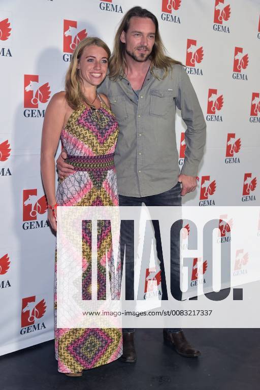 Oliver Thomas with girlfriend Anna Marlene Bicking Winner of the Music Authors Award 2018 30 years Fred Jay Award ceremony in Berlin in the Columbiahalle on 15 05 2018