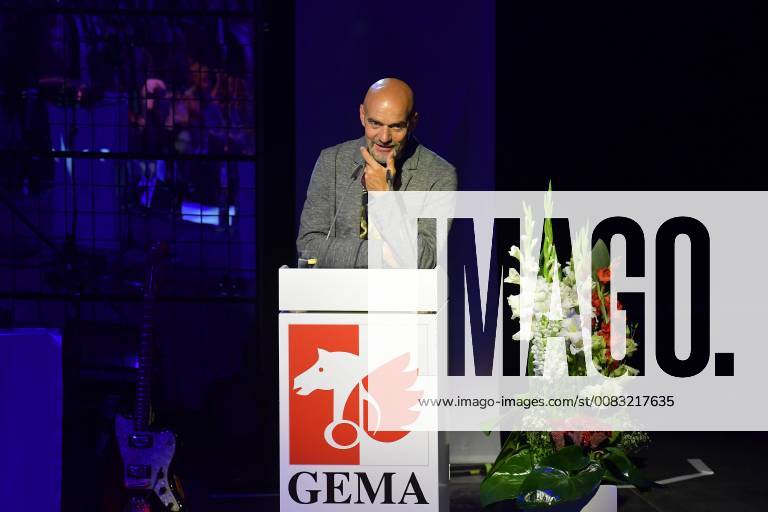 Dr. Ralf Weigard Chairman of the Supervisory Board GEMA 30 years Fred Jay Award ceremony in Berlin in the Columbiahalle on 15 05 2018