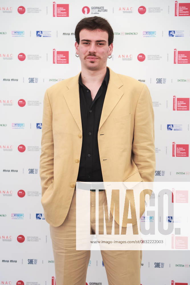 Spanish actor Javier Colodron Valbuena attends the photocall of the film Anoche conquistÃ tebas (Last Night I conquered the City of Thebes) at the 22nd Giornate degli Autori. Venice Italy - ZUMAs197 20250902_aaa_s197_248