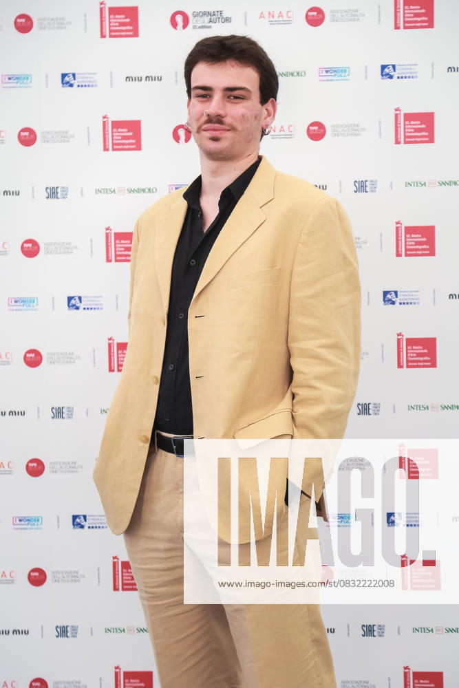 Spanish actor Javier Colodron Valbuena attends the photocall of the film Anoche conquistÃ tebas (Last Night I conquered the City of Thebes) at the 22nd Giornate degli Autori. Venice Italy - ZUMAs197 20250902_aaa_s197_256